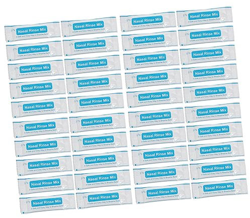 BAZEITFLOW Sale Nasale in Bustine 2,7 g x 80 Confezioni, Soluzione Salina Fisiologica, Protezione e Pulizia Cavità Nasali Per Ragazzo Ragazza e Adulti, Per Uso Quotidiano, Viaggi e Ambienti Esterni