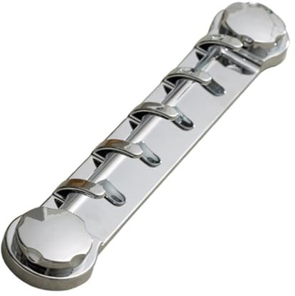 LAIOUSN Ganci a ventosa rimovibili per bagno Porta asciugamani a parete per doccia Abbigliamento elegante e asciugamani Appendiabiti Versatile accessorio da bagno