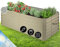 Blumfeldt High Grow Straight bancal - Macetero , Flores, Hierbas y Verduras , 180 x 60 x 90 cm , Ampliable , 970 litros , Acero , Resiste el Mal Tiempo , Libre de Caracoles , Galvanizado , Beige