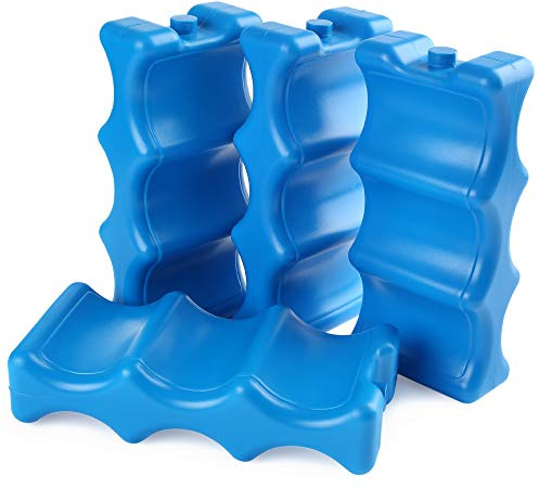 Kühlakku für Kühler, Muttermilchflaschen, Lunchbox, isoliert, konturierte Gefriertruhe, langlebig, wiederverwendbar, Kühlpack für Bier, Limo, Camping, Strand, Picknick