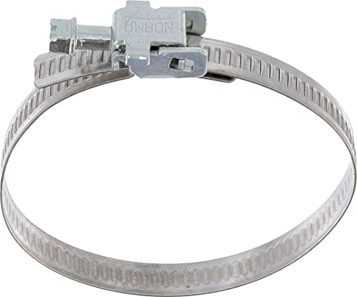 Restagraf - Colliers Métalliques à Vis à Tête Basculante - Serrage Robuste pour Tuyaux, Durites et Conduites de Diamètre 50 à 70 mm - Montage Facile - Réf. 7528 - Sachet de 6