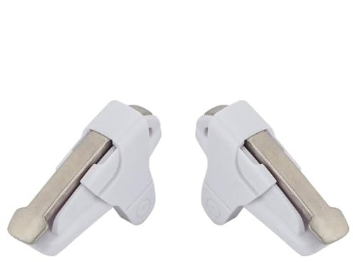 Joystick De Gatillo De Juegos, 2 Piezas Disparadores De Juegos Móviles Controlador Móvil Tecla Auxiliar Botones Auxiliar Para Teléfonos Inteligentes Con Grosor De 6-11 MM Y Pantalla De 4-7 Pulgadas