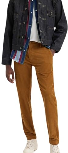 Levi's XX Chino Standard II, Pantaloni Uomo, Monks Robe 14w Cord GD, 28W / 32L