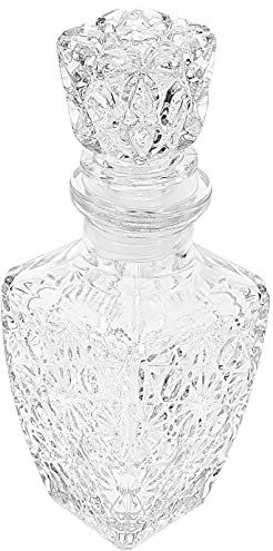 Luxshiny Transparente Weinkaraffe Aus Dickem Eleganter Dekanter Für Whisky Und Spirituosen Zur Stilvollen Präsentation Im Hausbar Oder Weinregal