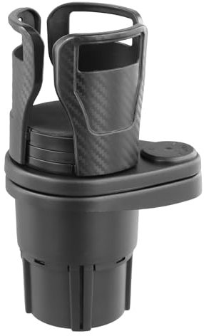 Porte-gobelets Voiture, Porte Gobelet Extensible pour Voiture, Réglable Porte-Bouteille Voiture, Double Porte Gobelet de Voiture Universel, Porte-Gobelet de Voiture pour Porte-Gobelet Rond