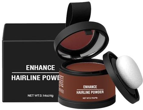 Haarpuder,Haarpuder für Frauen - Wurzelausbesserungspulver, Applikator inklusive | Wasserfester, langlebiger Haar-Concealer, Grauabdeckung, Schattierungswerkzeug für sofort dickeres, volleres Aussehen