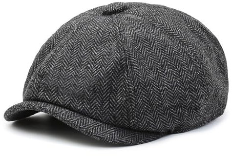 YEWCEP Schiebermütze Herren, Schirmmütze für Outdoor-Aktivitäten, Jagen, Angeln und Golfen, Klassische Baskenmütze für Damen und Herren, Flatcap für täglichen Gebrauch und Reisen