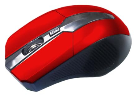 Genérico Ratón inalámbrico para portátil - inalámbrico | Computer Wireless | Resolución óptica 1200DPI inalámbrico | Rendimiento, Antislip, antisweat, Ajuste de 3 velocidades, Oficina, Viaje