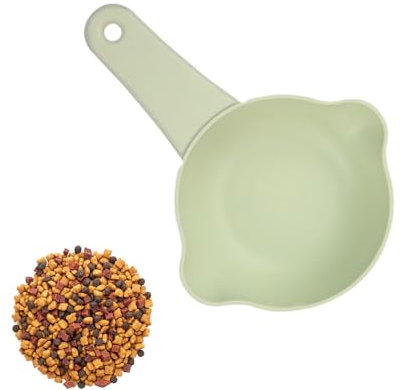 Xinhuju Pelle à nourriture pour chien 1 tasse | Réglable anti-déversement