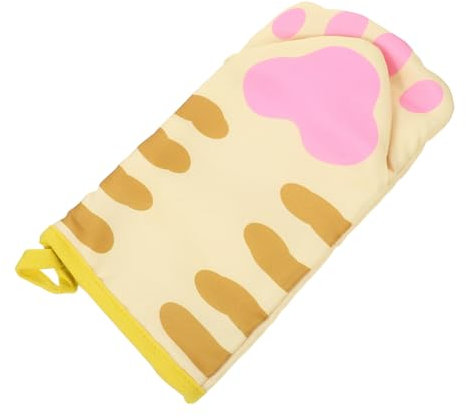 iplusmile Modern Kitchen Oven Gloves Heat Insulation Mitts for Cooking Baking Air Fryer Scald Prevention High Heat Resistance