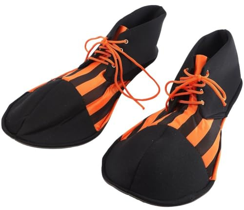 Brxmpn Zapatos De Payaso para Halloween, Zapatos De Payaso De Circo, Zapatos De Disfraz Novedosos para Carnaval, Baile De Máscaras, Cosplay, Fiestas Y Actuaciones.