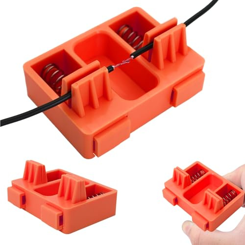 Upgrade-Saldatrice, Morsetto Saldatura, Pinza Per Saldatura Stagno, Supporto Filo Saldatura Stagno - Realizzato In Plastica, Stabile E Affidabile, Accessorio Per Lavori Di Saldatura (arancione)