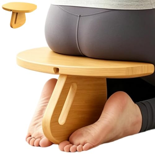 Meditationspall | Träningsbänk i trä | meditationspall | för yoga kontor sovrum vardagsrum lägenhet sovsal