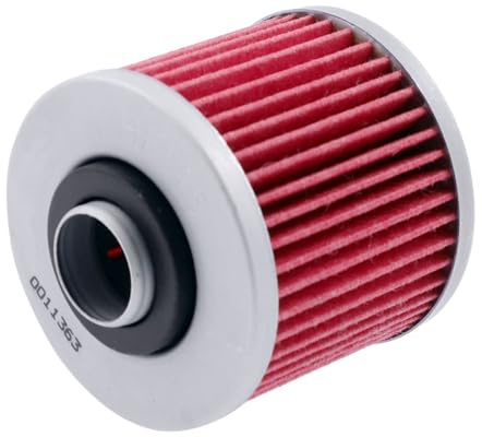 HIFLOFILTRO Ölfilter HF145 kompatibel mit Yamaha XT 600 EH, XV 125 H Virago | Vergleichsnummern 583-13440-10, 2HO-13440-90; kompatibel mit Yamaha XTZ 750 H Super Tenere, SR 500 SP Scheibenbremsen, MT 660