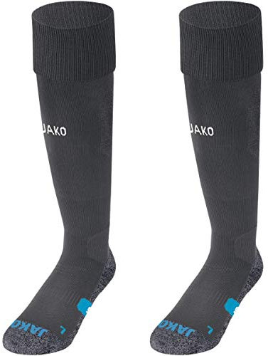 JAKO Unisex Stutzenstrumpf Premium, Anthrazit, 35-38