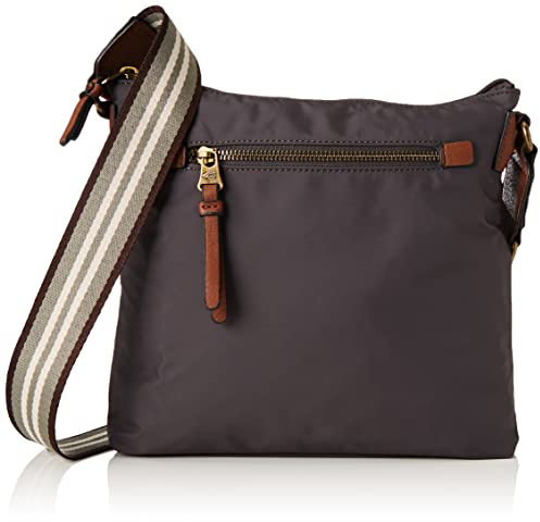 camel active Bari Damen Umhängetasche Crossbody Bag Groß Grau