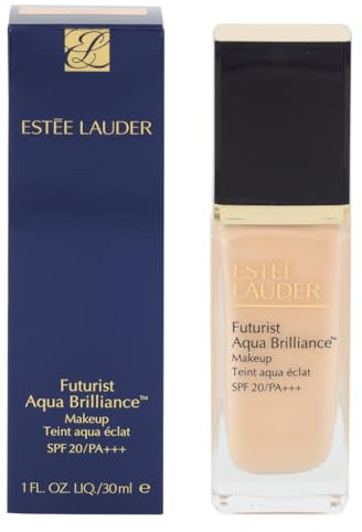 Estee Lauder Futurist Aqua Brilliance™ Make-up mit intensiver Feuchtigkeitsinfusion LSF 20, 1W1 Knochen