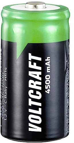 VOLTCRAFT HR14 Batteria ricaricabile 1/2 Torcia (C) NiMH 4500 mAh 1.2 V 1 pz.