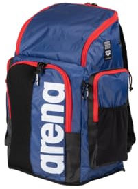 ARENA Spiky III 45 Rucksack, Schwimm-, Fitness-, Sport- und Freizeitrucksack, Reiserucksack aus Wasserabweisendem Material mit Gepolsterten Schultergurten, Inkl. Nassbeutel, 45 Liter