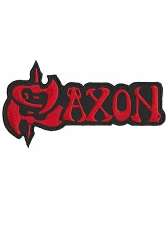 Saxon Heavy Metal Band_1 Patch Badge Embroidered Iron on Applique Patch Accessory