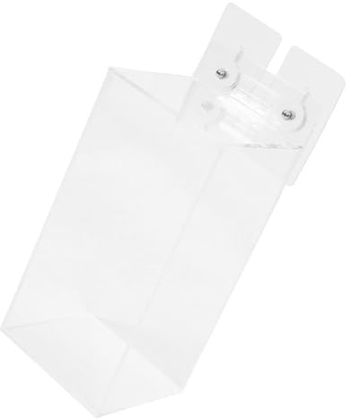 Gatuida Wall Mounted Glove Dispenser Box with Single Slot Flip Open Design Space Saving Mask and Disposable Gloves Holder for Bathroom Kitchen Storage Organizer
