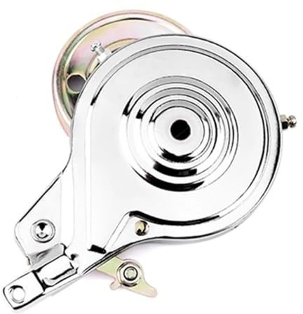 DTYBJN Bike Brake Drum Rear Band Drum Brake Fit For Bike Trike Bike Brake Drum Trike Bicycle Drum Brakes Dirt Bike Drum Brake Scooter Bike Rear Brake Drum(90MM silver)