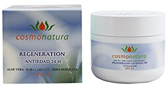 Simbiosis 150010 24-timmars anti-aging ansiktskräm med Aloe Vera, snigelbaba och nypon