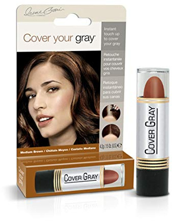 Cover Your Gray Hair Color Touch-Up Stick - Medium Brown (2-Pack)