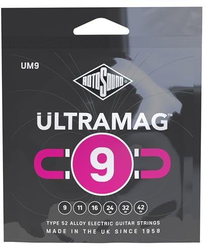 Rotosound Saiten für E-Gitarre ULTRAMAG 6-str. UM9 Super Light 9-42