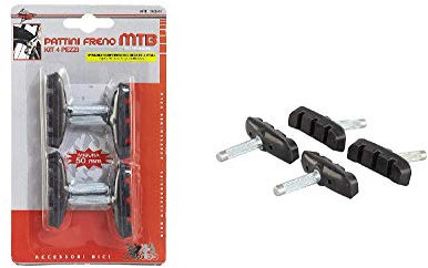 PATTINI FRENO BICI MTB 50MM 4PZ