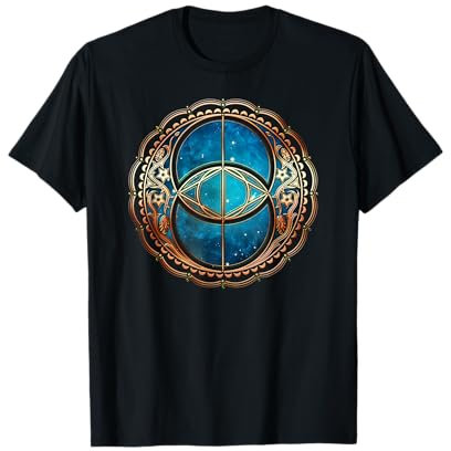 Vesica Piscis, Fontaine à calice, Symbol, Fleur de Vie Wicca T-Shirt