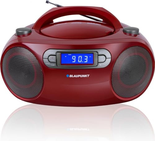 BLAUPUNKT BB18RD BOOMBOX FM PLL/CD MP3 USB RELOJ/ALARMA