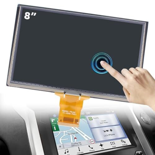 Écran tactile numériseur de remplacement, pour modification audio et vidéo de voiture, pour Ford Explorer F150 F250 F350 LQ080Y5DZ05