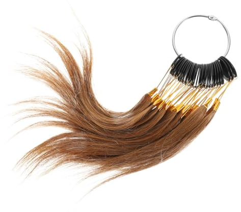BELLIFFY Tableau de Coloration Capillaire 30pcs en Cheveux Naturels Légers et Confortables pour Coloration des Cheveux Humains en Salon de Coiffure et Beauté