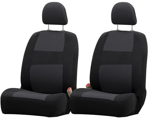 SUKAIKEQA Fundas para Asientos de Coche aptas para múltiples Modelos de vehículos estándar, con un diseño elástico Ajustable específico para los Asientos Delanteros