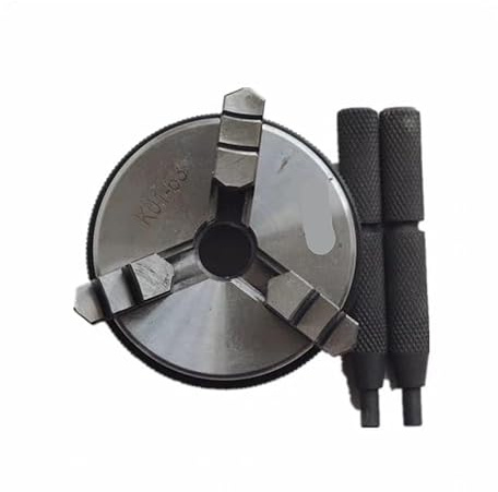 K01-63 Mandrino for tornio for legno a 3 griffe con filettatura M14 * 1 - Strumento for la lavorazione del legno fai-da-te ad alta precisione(K01-63)