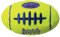 KONG - AirDog Squeaker Football - Squeaky Bounce and Fetch Toy, Tennis Ball Material - For Large Dogs