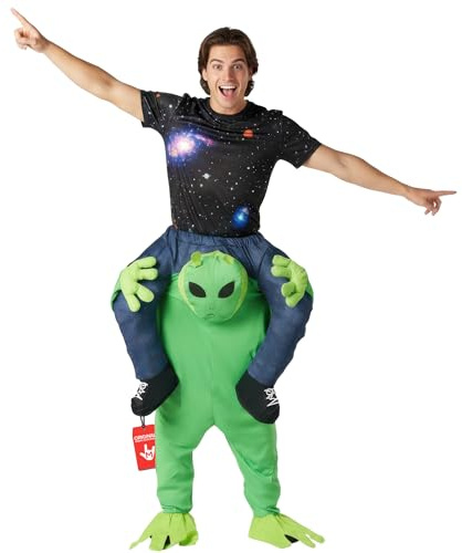 Morph Alien Piggyback Costume, Alien Costume Adults, Piggyback Costumes Adults, Fancy Dress for Adult