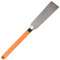 DUEBEL Japanese Fine Cut Saw, Hand Saw Ryoba Double Edge Pull Saw Interchangeable Flush Cut Saw Flexible Blade Handsaw for Woodworking (Japanese Ryoba Saw 25.4cm)