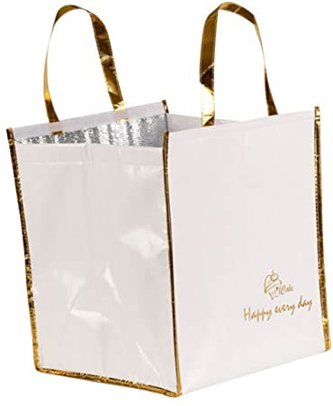 Anneome 2pcs Thermal Bag for Food Cake Carrier Handle Icing Bag Cake Cover Multi-Purpose Baking Food Carrier