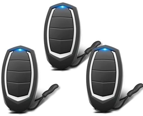 [3er-Pack] Fernbedienung für automatisches Garagentor, nur kompatibel mit Falk MX4SP Motorline-Systemen, 4-K, dynamischer Rolling Code, Frequenz 433,92 MHz