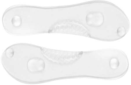 GANAZONO 2pairs Silicone Insoles Gel High Heel Insoles Lady Shoe Pad Arch Support Cushion Non-Slip for Foot Therapy Foot Care Tool