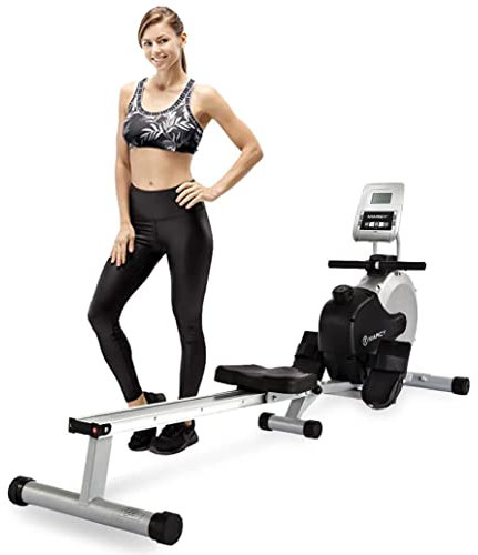 Marcy RM413 Henley Foldable Magnetic Rowing Machine with 8 magnetic resistances