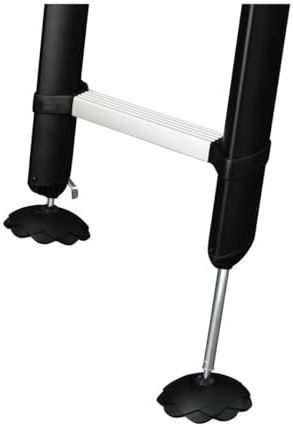 Telesteps Classico Line appentis Échelle, Argent, noir, 9190-101
