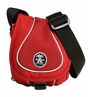 Crumpler The Crisp E 600 rot/DK Rot/Silber Foto-Tasche
