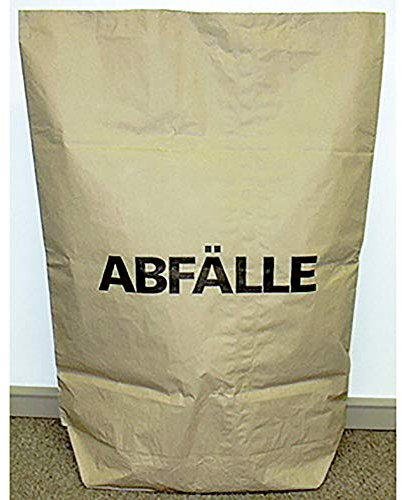 7002 Müllsack 120 l Papier (B x H) 75 cm x 95 cm Natronbraun 25 St.