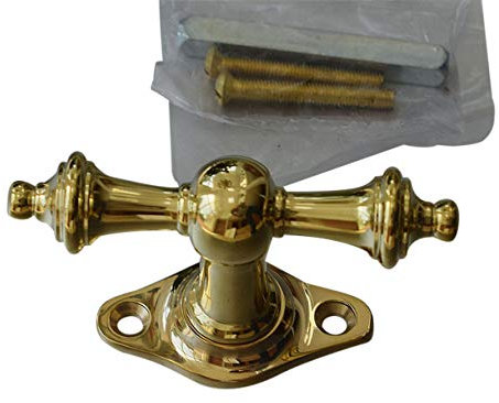 Graf von Gerlitzen Antik Messing Fenstergriff Fenstergriffe Fenster Griff Griffe Fensterolive F73P