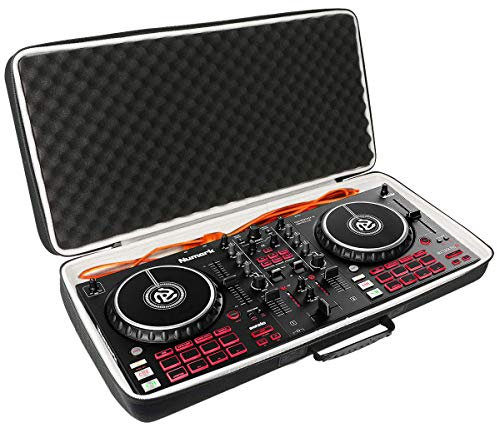Khanka Eva Custodia rigida da viaggio per Numark Mixtrack 3 Controller per DJ a 2 Deck per Serato DJ
