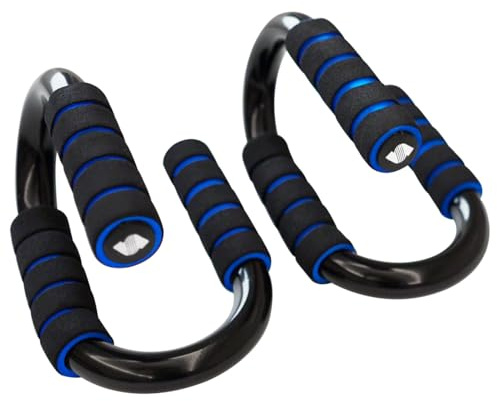 Sport-Tec Push Up Liegestützgriffe, Aufbau Brustmuskeln zu Hause oder im Fitnessstudio, Paar