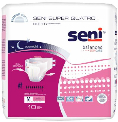 Seni Super Quatro Slip, Größe M, 20 Stück